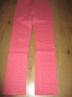 schöne Mädchen Jeans Hose pink gemustert verstellb.Bund Gr. 152 Thüringen - Elxleben an der Gera Vorschau