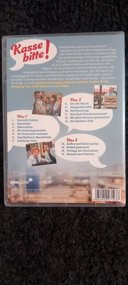 Kasse bitte!|DVD Box|Die komplette TV-Serie|Barbara Valentin|NDR in Recklinghausen