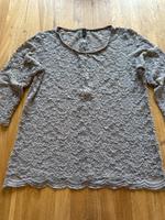 Pullover Shirt XL 42 AMISU taupe durchsichtig Bayern - Olching Vorschau