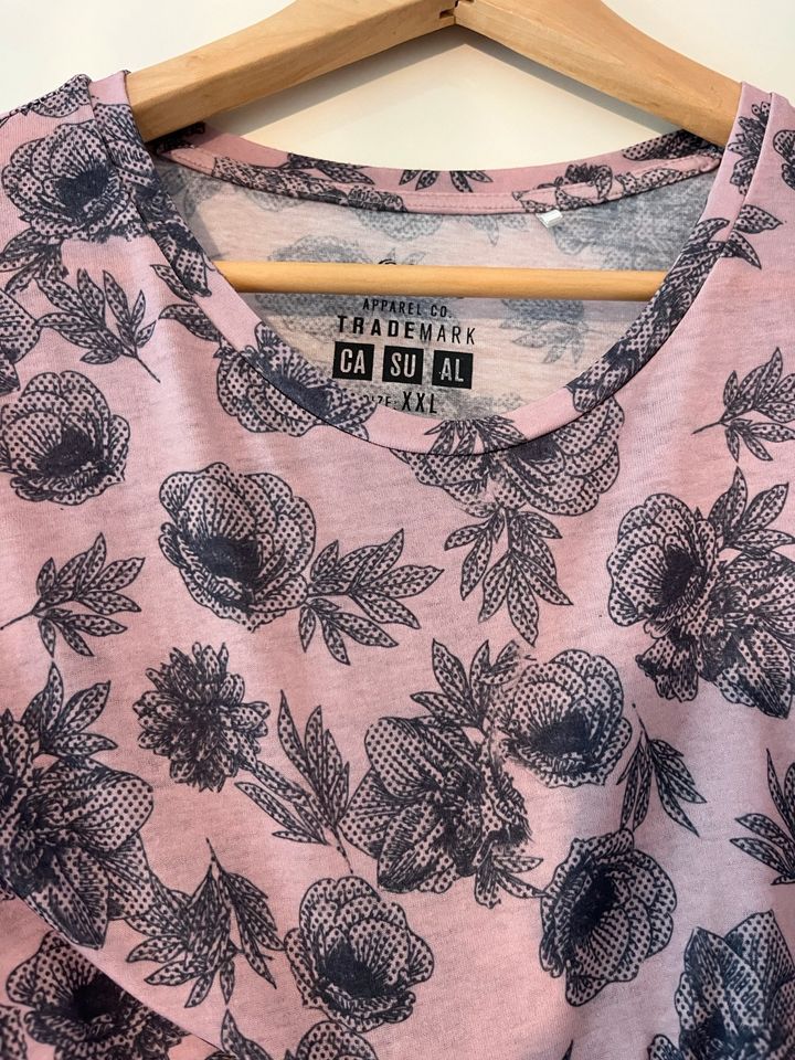 Herren Tshirt mit floralen Print (S. Oliver) in Hamm (Sieg)