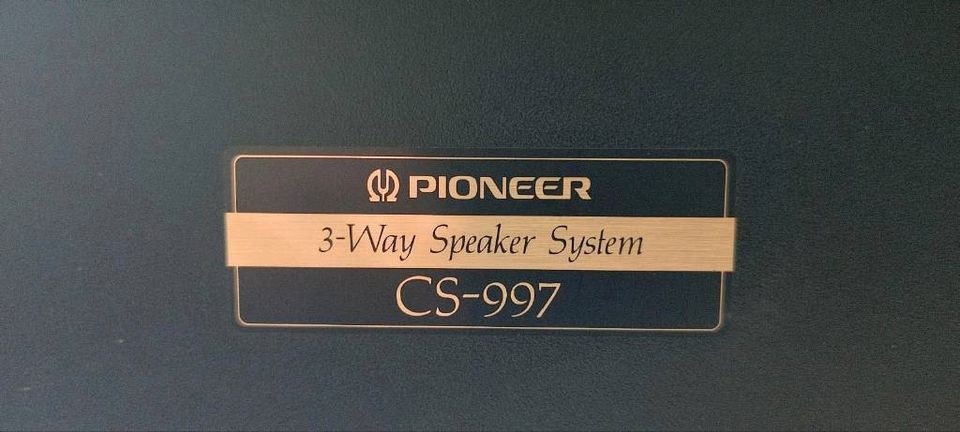 Standboxen Pioneer CS-997 in Hückelhoven