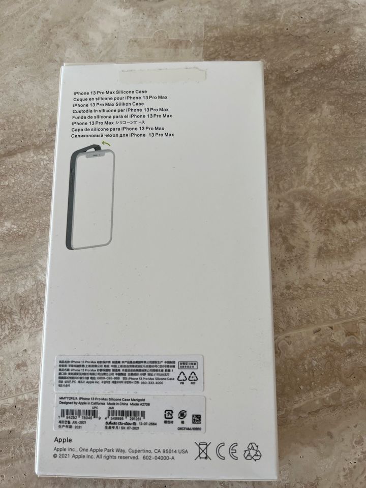 Apple MagSafe Case iPhone 13 Pro Max Orange Hülle in München