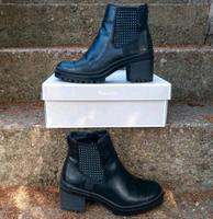 ❗️Tamaris Boots Gr.38 schwarz Nieten Rheinland-Pfalz - Konz Vorschau