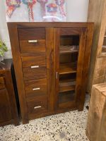 Highboard Manora Holz Palisander braun lackiert, B 90 cm Thüringen - Ronneburg Vorschau