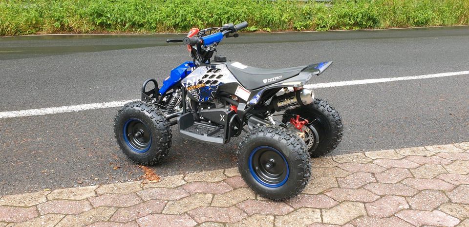 pocketquad 49cc mini Kinder Quad Repti DLX 6" E-Start neu in Bad Breisig 