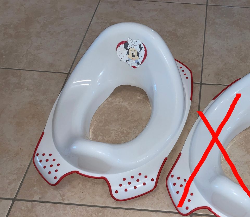 Toilettenring Sitzverkleiner Minnie Maus in Obing