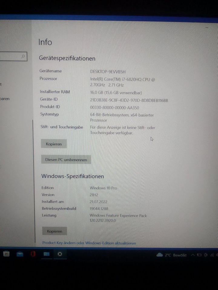 Dell Precision 3510 in Dortmund