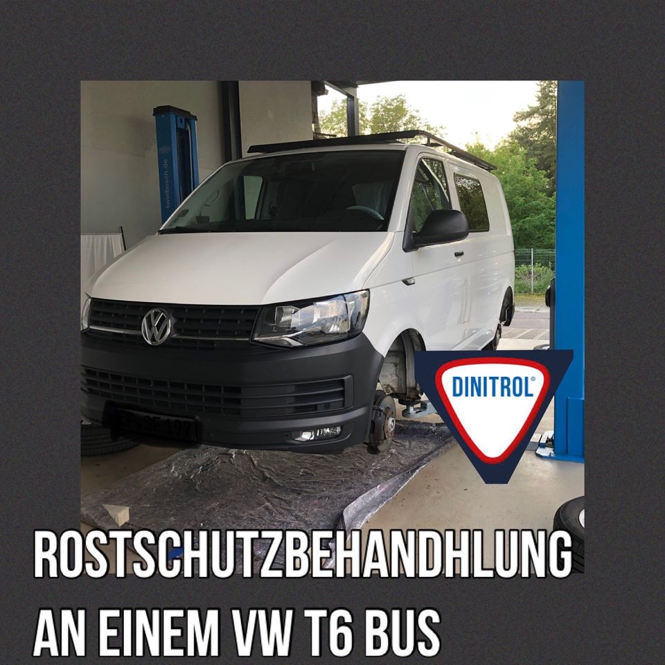 VW T6 Bus - Unterbodenversiegelung und Hohlraumversiegelung in Walschleben