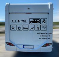 ALL IN ONE - Aufkleber Wohnmobil / Wohnwagen Baden-Württemberg - Wangen im Allgäu Vorschau