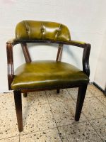 Chesterfield Regency Schreibtisch Stuhl Echt Leder Grün  Sessel Niedersachsen - Rodenberg Vorschau