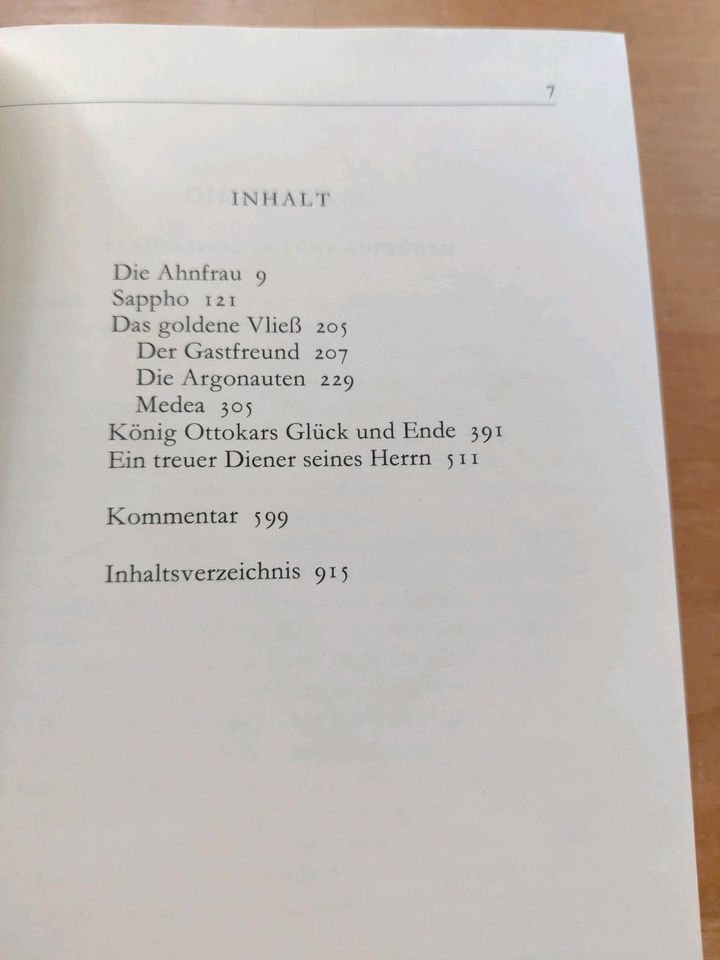 Deutscher Klassiker Verlag Grillparzer Werke Dramen 1817-1828 B2 in Inzell