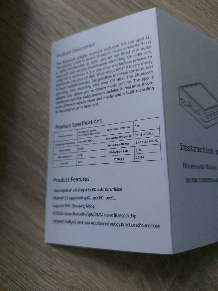 USB Bluetooth SD Card Adapter Neu!!! in Nortorf