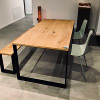 ‼️ Esstisch Tisch Eiche Massiv Design Holz Modern Schreibtisch Rheinland-Pfalz - Wolfsheim Vorschau