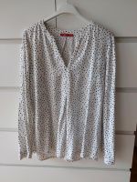 Shirt-Bluse von Esprit, weiß-gemustert, Gr.M Nordrhein-Westfalen - Leichlingen Vorschau