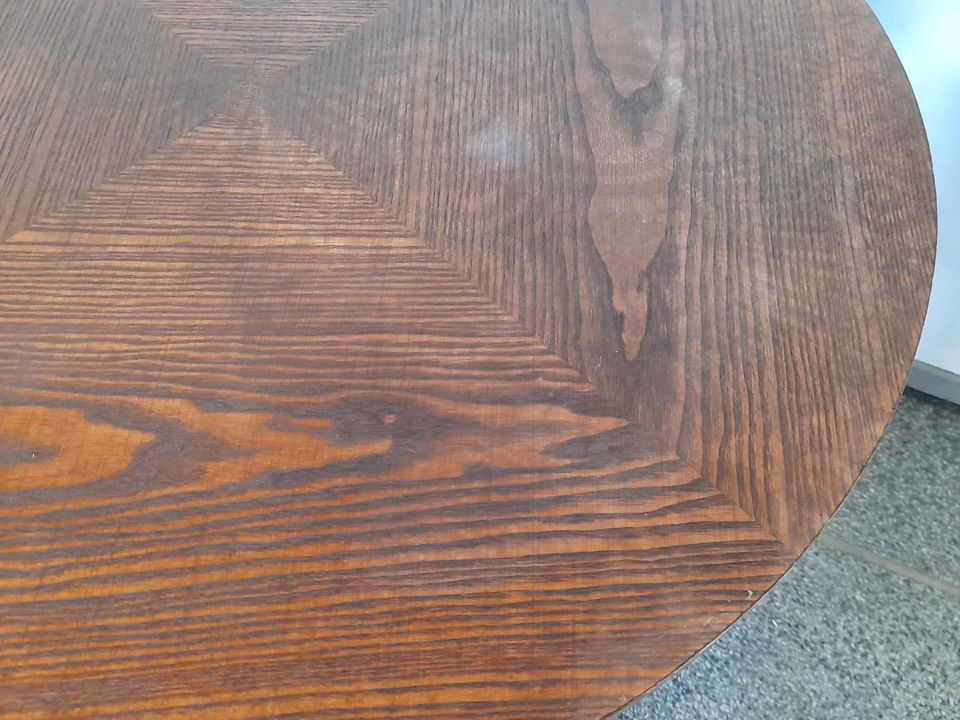 #C Tisch rund mit ablage Holz Couchtisch Beistelltisch in Chemnitz
