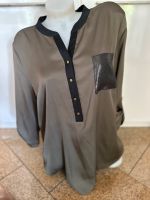 Gerry Weber Bluse Tunika Khaki schwarz 42 XL Seide Kreis Ostholstein - Neustadt in Holstein Vorschau