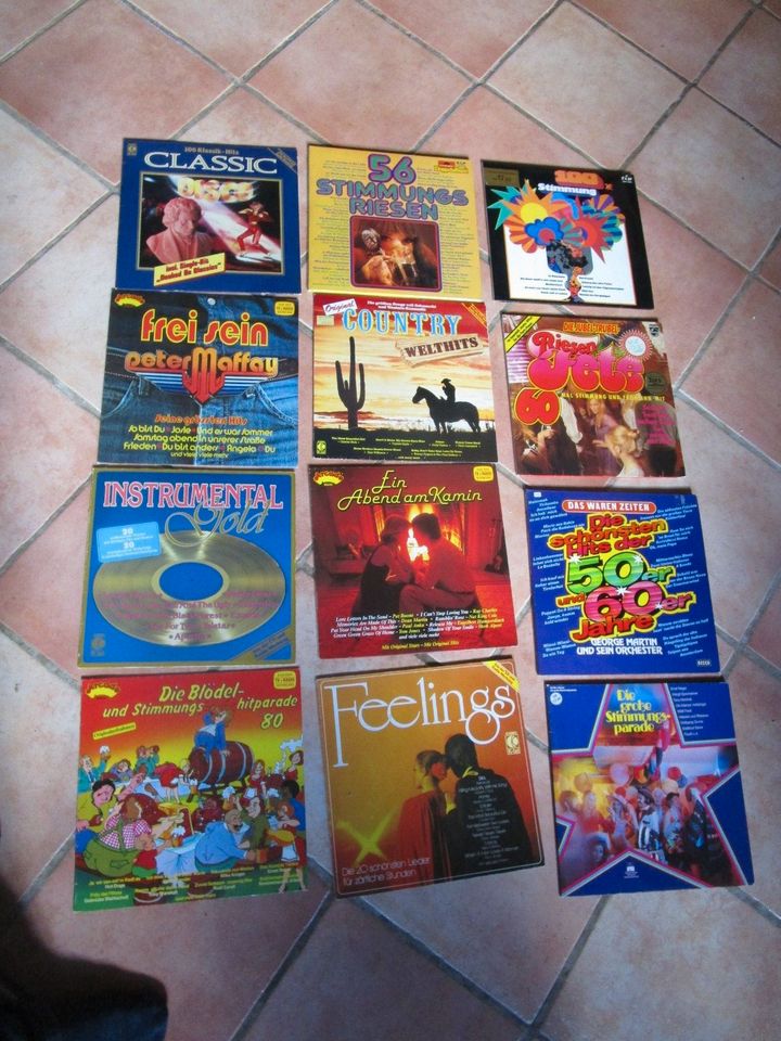 Schallplatten Retro Vintage Sammlung in Bassum