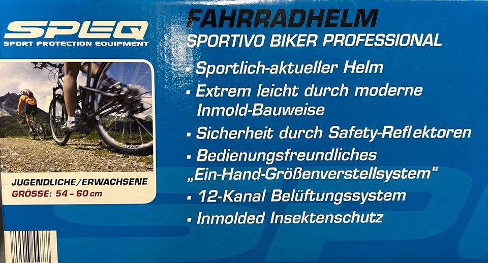 Fahrradhelm 54-60cm. Neu in Ovp in Hattingen