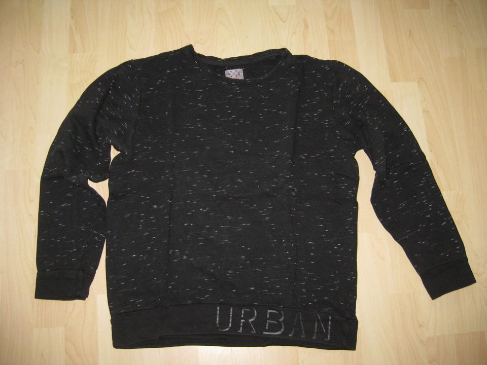 Sweatshirt / schwarz meliert / Gr. M (48-50) in Löffingen