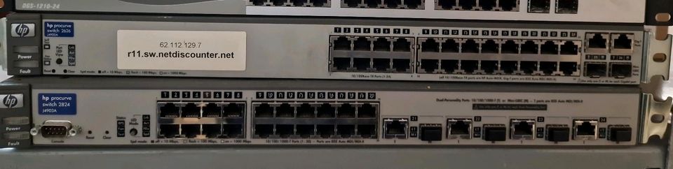 HP switch 2626 J4900A und switch 2824 J4903A in Rednitzhembach