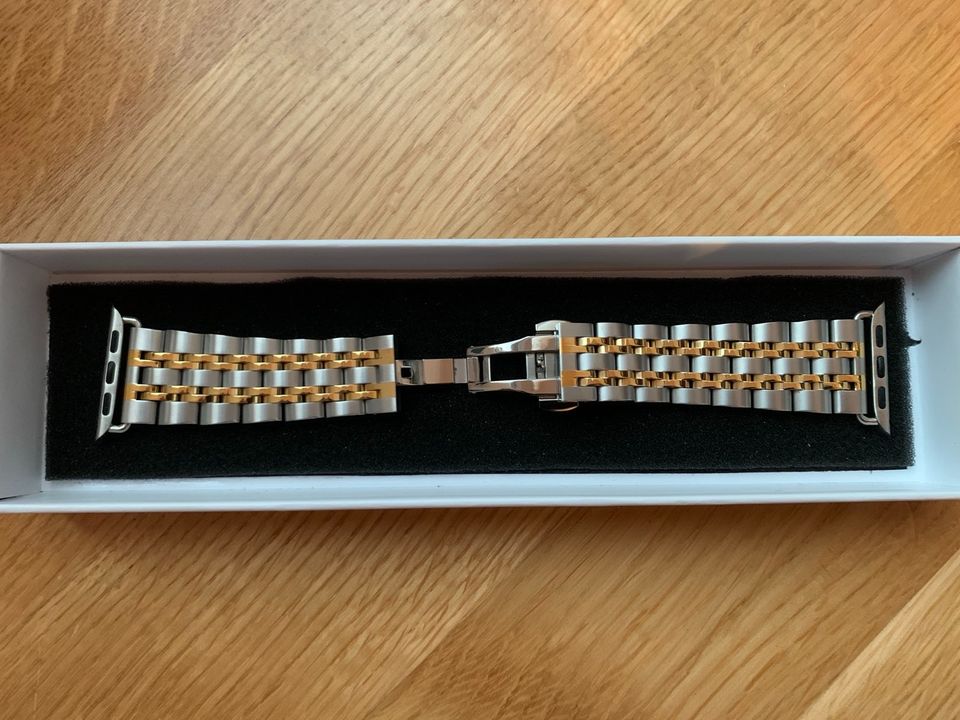 IWatch 38 Armband Silber und Gold Metall in Trier