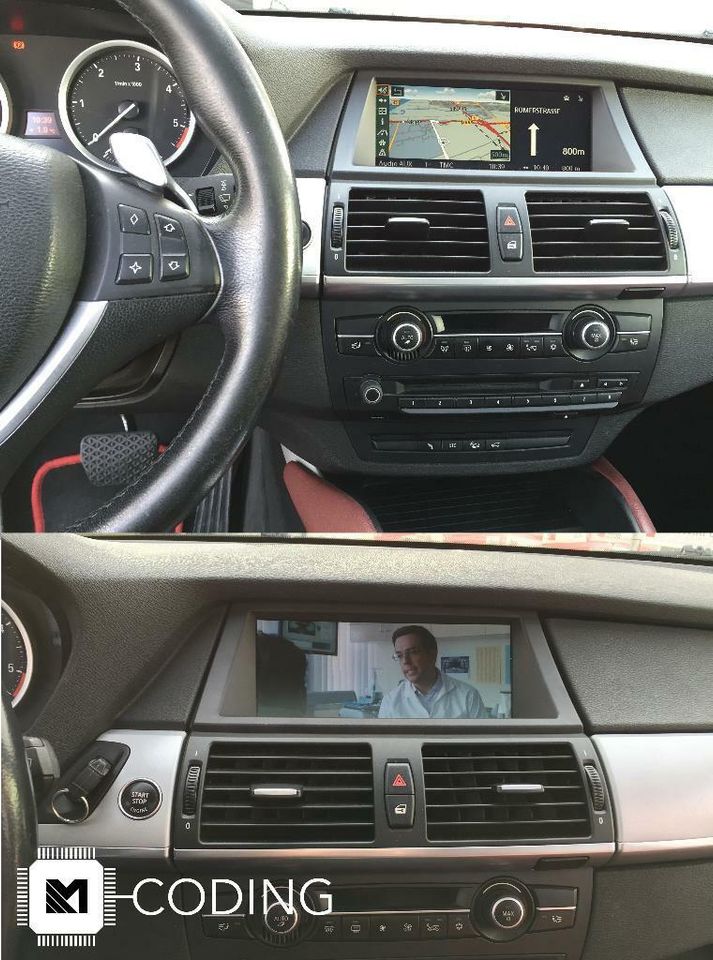 BMW E70 E71 X5 X6  CIC Festplatten Navi Navigation Nachrüstung in Sinzig