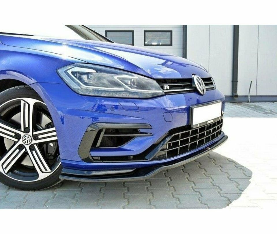 Cup Spoilerlippe Front Ansatz V.3 VW GOLF 7 R / R-Line FL Glanz in Bruchhausen-Vilsen