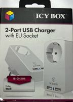 TOP 2-Port USB Charger EU-Stecker/Buchse von ICY BOX in OVP Baden-Württemberg - Weil am Rhein Vorschau