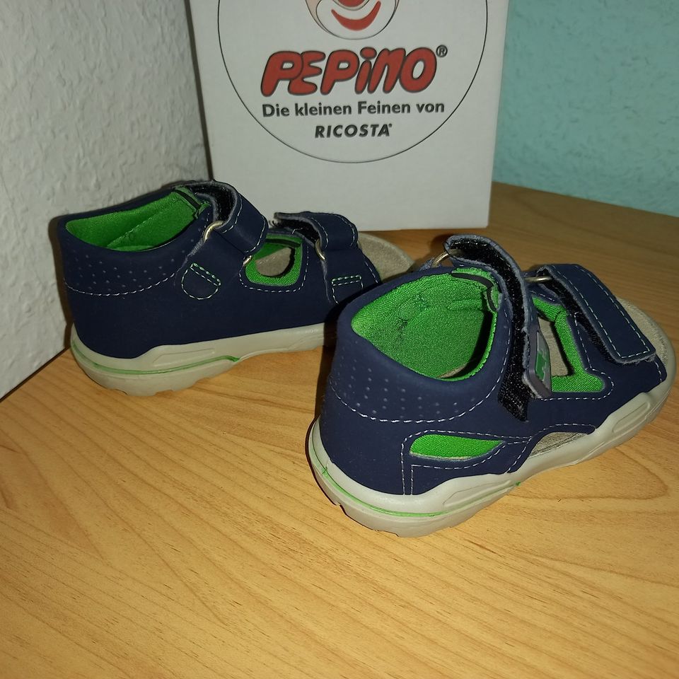 Kinderschuhe Ricosta Pepino, Kent/Mamba, Gr. 20, neongrün, Top Zu in Niddatal