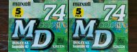 10 Maxell Minidisc 74 colour grün Bielefeld - Senne Vorschau