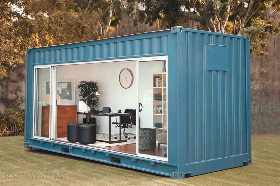 Wohncontainer Made in Germany zu verkaufen - Deutsche Herstellung - Hochwertige Containerwohnungen - Premium-Containerlösungen - Design-Wohnmodule - Lichtdurchflutete Wohnbereiche Nachhaltiges Wohnen in Hamburg