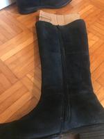 Blaue  Wildleder Stiefel GR. 40 Höhe 40 cm Bayern - Ruderting Vorschau
