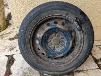 Abgefahrene Reifen mit rostigen Stahlfelgen Thüringen - Bucha Vorschau