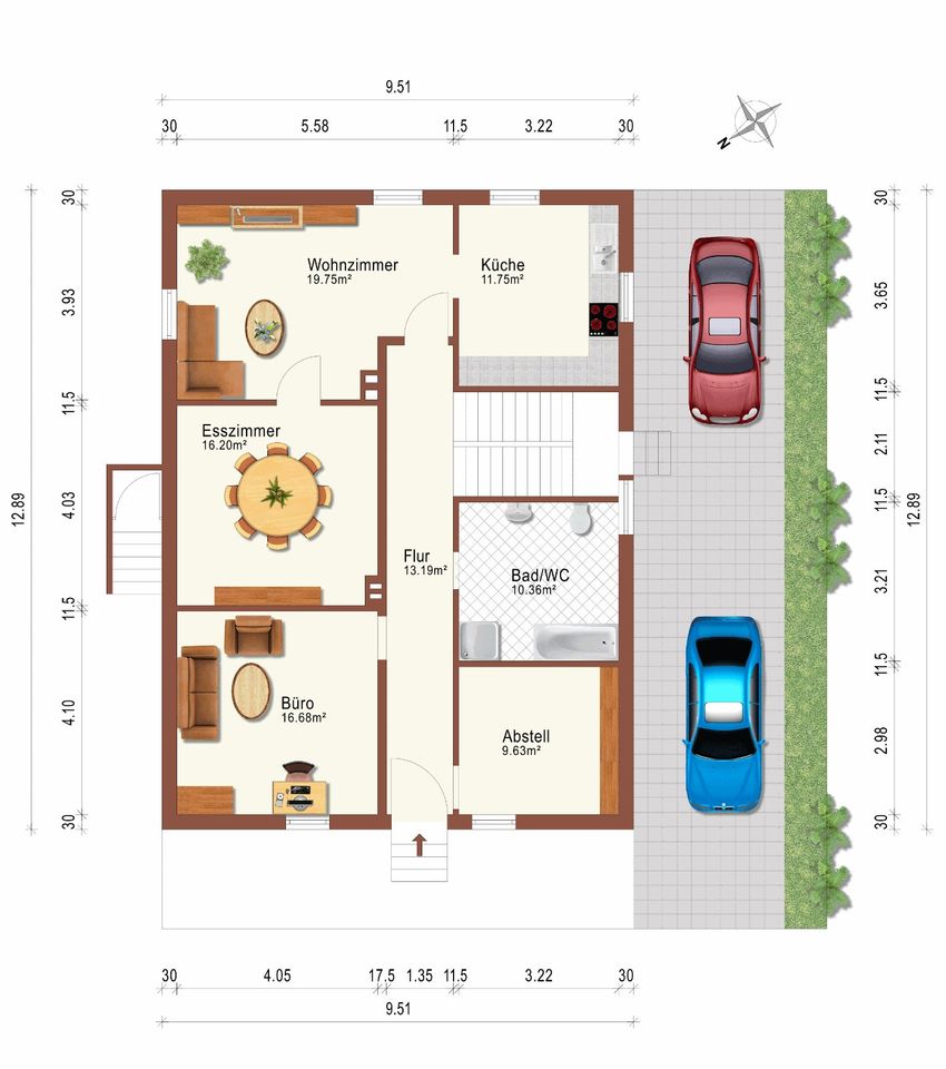 Etablierte Gärtnerei mit Wohnhaus, Gewächshäuser und Nebengebäude in einer landschaftlichen wundervollen Umgebung in Cham