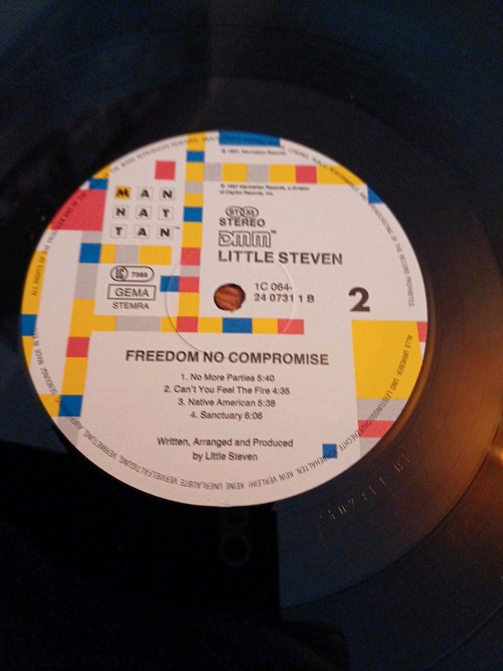 Little Steven Freedom Schallplatte Vinyl LP in Möglingen 