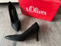 NEU Damen Pumps S.Oliver schwarz High Heels Pfennigabsatz Gr. 39 Nordrhein-Westfalen - Oberhausen Vorschau