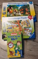 2 Puzzle v. Ravensburger + Scout "Kennst Du die Uhr?" - wie neu Nordrhein-Westfalen - Pulheim Vorschau