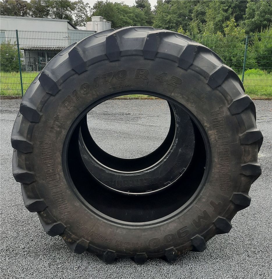 2x Trelleborg TM900 710/70 R42 Traktorreifen Schlepperreifen in Erkelenz