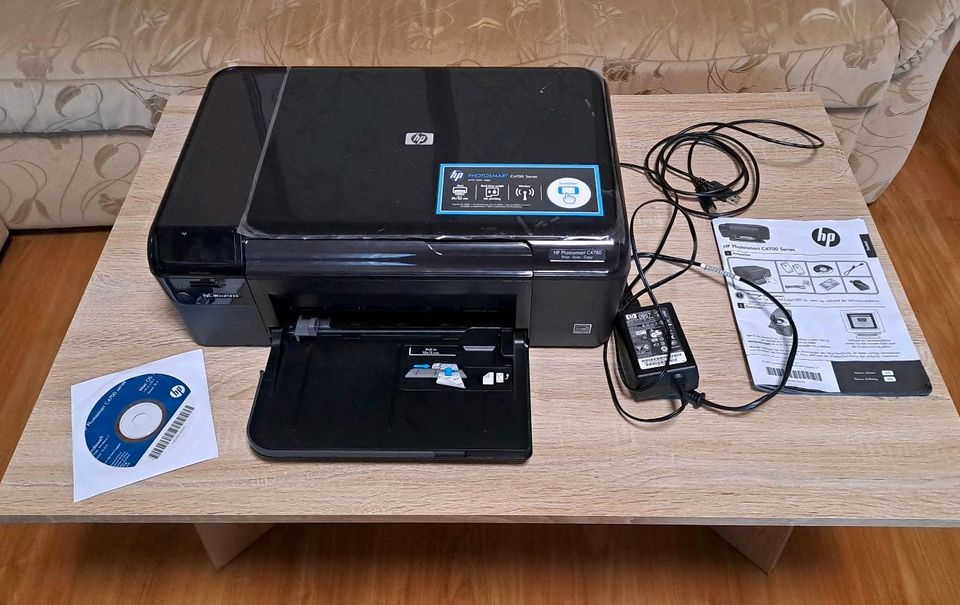 HP Photosmart C4700 Series Drucker Scanner Kopierer WLAN Touch in St Gangloff