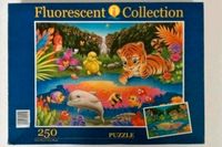 Puzzle 250 Teile Clementoni Flourescent Collection Tiger Delfin Nordrhein-Westfalen - Bad Oeynhausen Vorschau