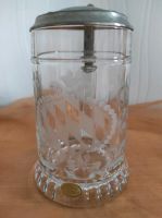 Bierkrug Glas mit Deckel Baden-Württemberg - Ubstadt-Weiher Vorschau