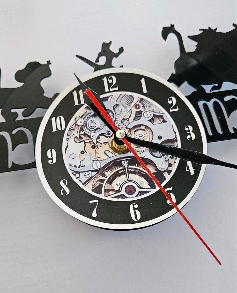 Wanduhr Disney König der Löwen Vynil in Gerzen