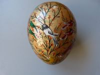 Lack-Dose oval Asia-Style Eier-Dose China-Lack Vögel Blüten Hessen - Griesheim Vorschau