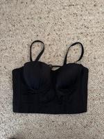 Shein Crop top bralette bra festival schwarz xs Bayern - Schongau Vorschau