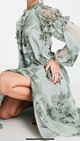Kleid Midi grün Asos 42 Blumen neu Sommer Nordrhein-Westfalen - Paderborn Vorschau