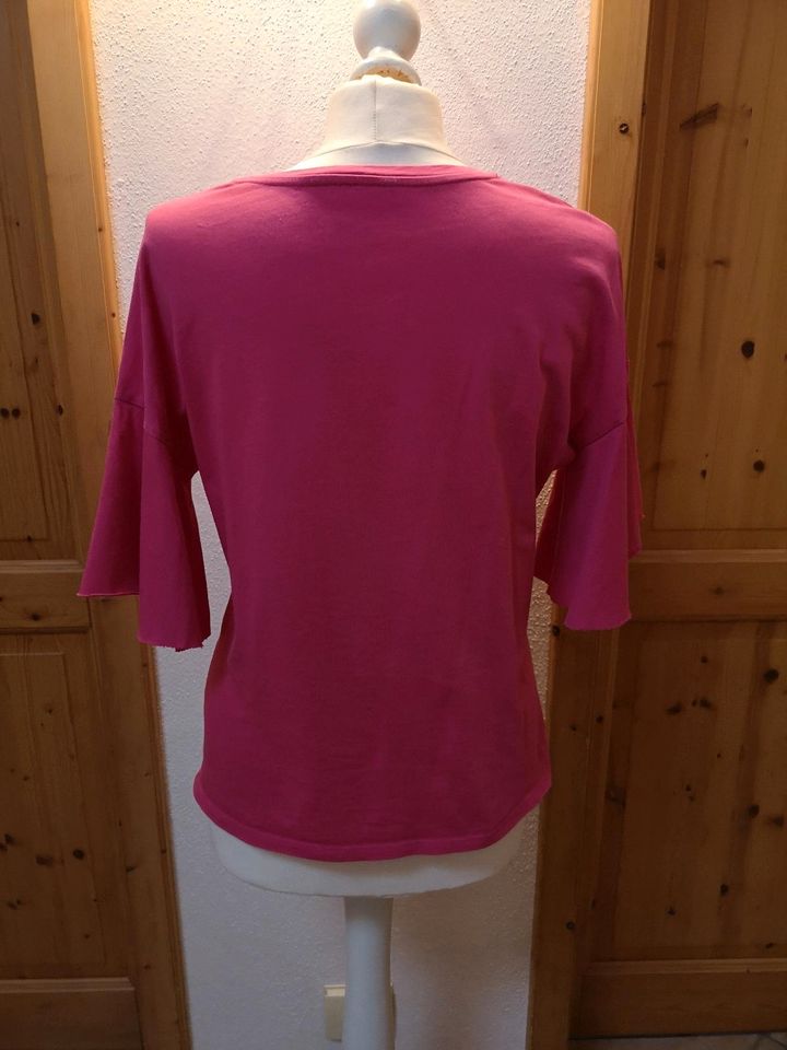 T-Shirt, pink, Only, Gr. S, Glockenärmel in Schechen