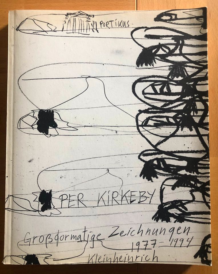 PER KIRKEBY * GROSSFORMATIGE ZEICHNUNGEN * 1977 – 1994 in Wiesbaden