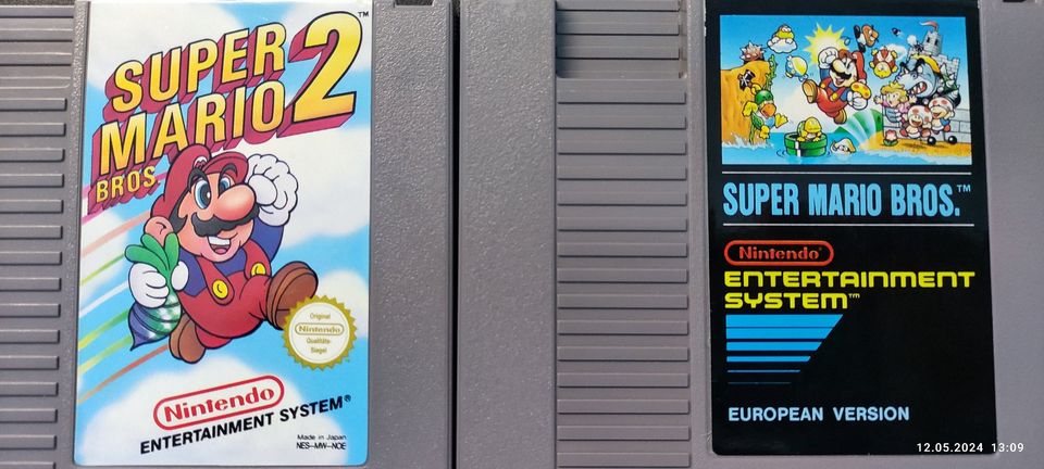 Super Mario Bros 1 & 2 • Nintendo  • NES  • Neuwertig in Kirchardt