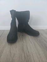 Stiefeletten schwarz Faux - Wildleder 39 Hessen - Hadamar Vorschau