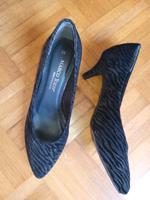 Schwarz-graue Damenschuhe Gr. 36 Marco Tozzi Muster Hessen - Darmstadt Vorschau
